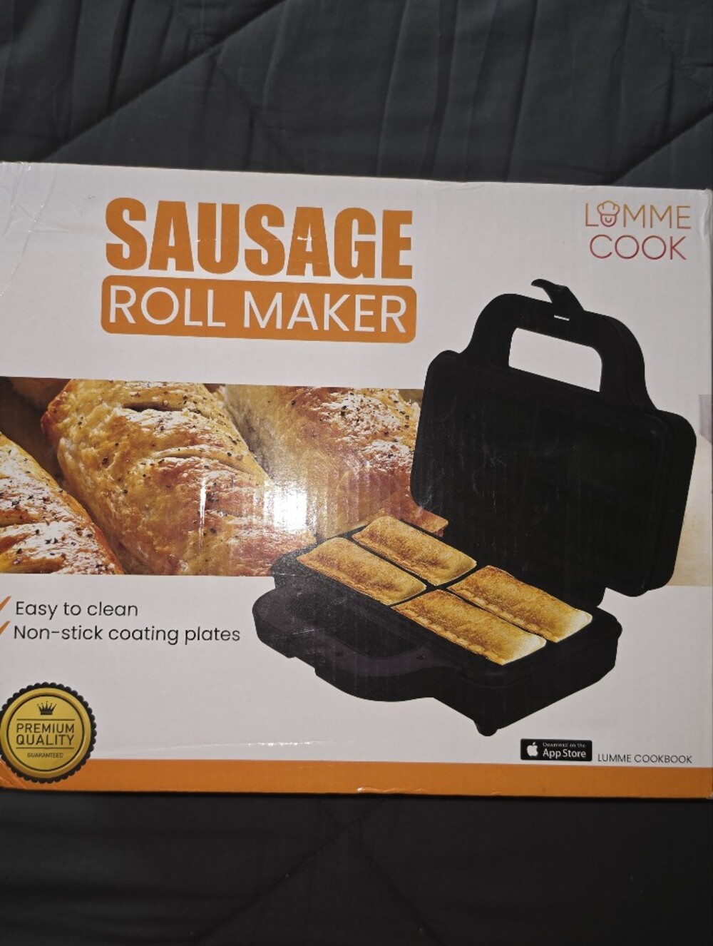 Lumme Cook Sausage Roll Maker - Black